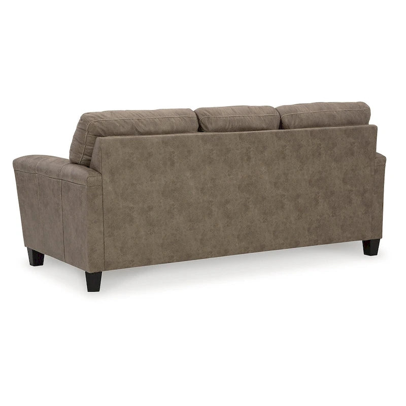 Signature Design by Ashley Navi Brown/Beige Sofa - 89W x 38D x 39H