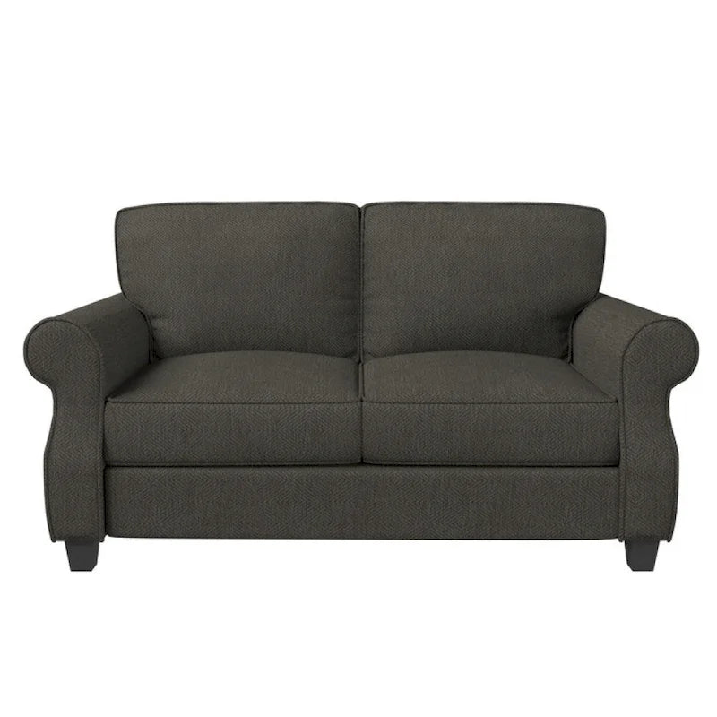 Modern Solid Wood Extra Deep Seat Sofa 2 Seater