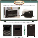 3-drawer Solid Wooden Storage Bench