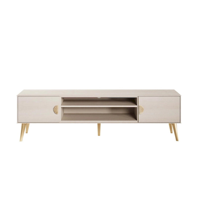 Manhattan Comfort Haley 70.9 Mid-Century Modern TV Stand