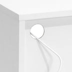 TV Stand Enterteinment Center Console with LED Lights - 59.7 in W * 22.6 in H * 16.1 in D