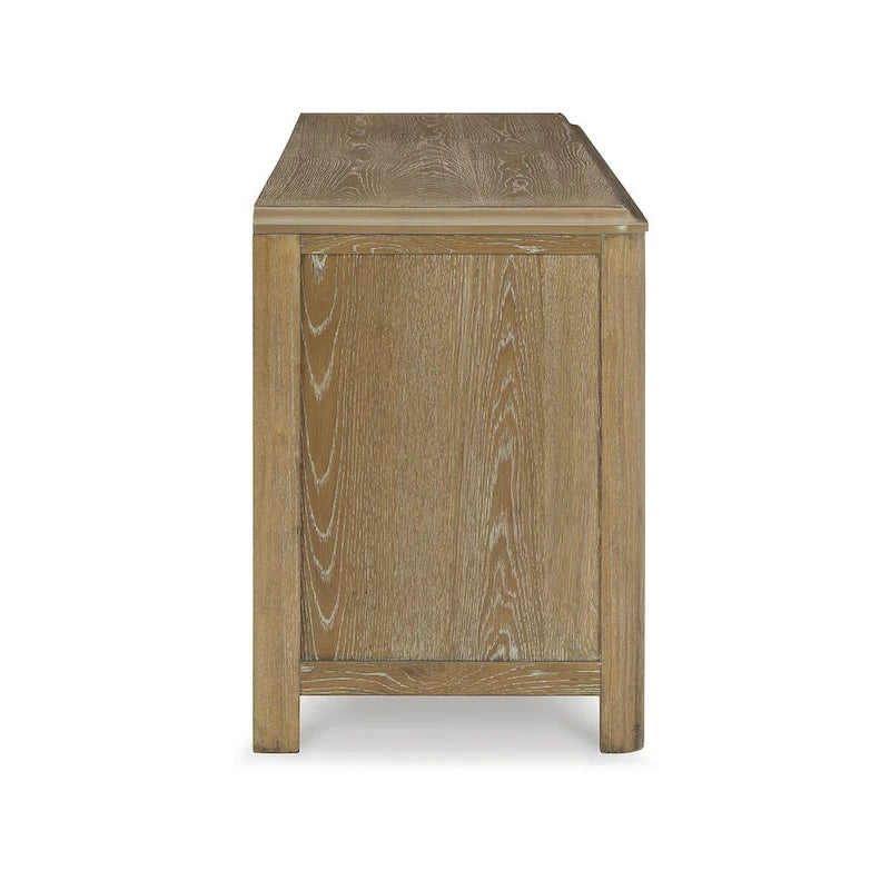 Light Brown 80 TV Stand for TVs up to 92 - 79.63W x 20D x 28H