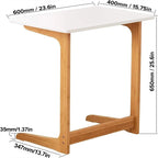 Table C Shaped end Table - 15.75D x 23.6W x 25.6H