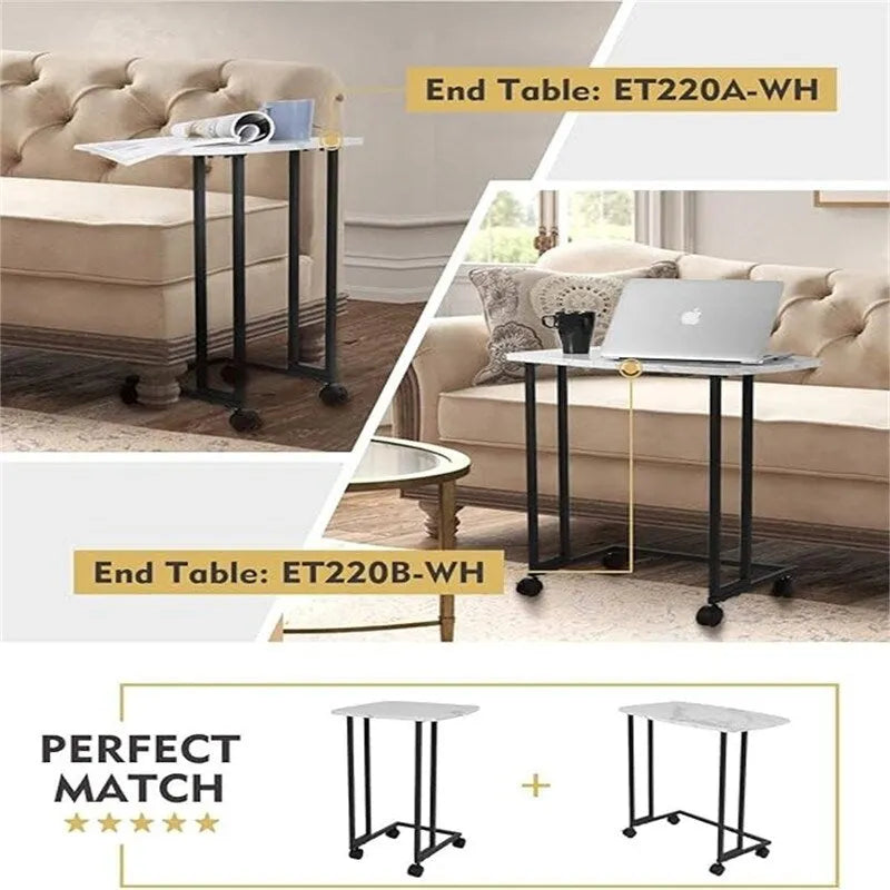 Wooden End Table Anti-Scratch Tabletop