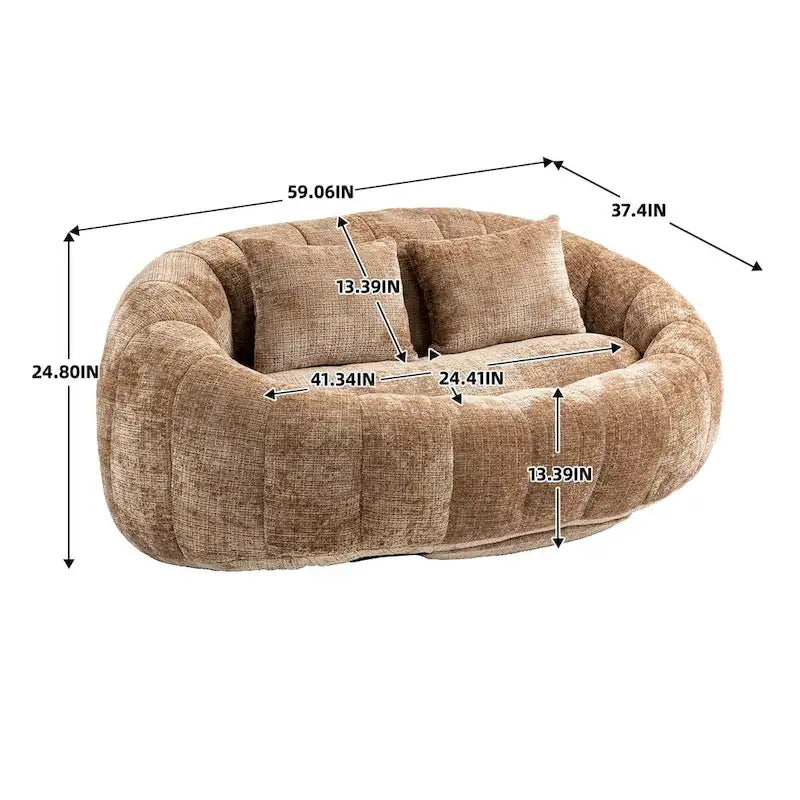 Bean Bag sofa Lazy Sofa Durable Comfort Lounger High Back Bean Bag Chair Couch for Adults and Kids, Indoor & Outdoor