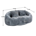 Bean Bag sofa Lazy Sofa Durable Comfort Lounger High Back Bean Bag Chair Couch for Adults and Kids, Indoor & Outdoor