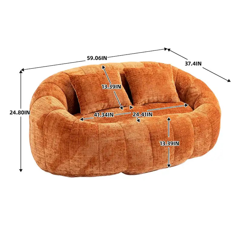 Bean Bag sofa Lazy Sofa Durable Comfort Lounger High Back Bean Bag Chair Couch for Adults and Kids, Indoor & Outdoor