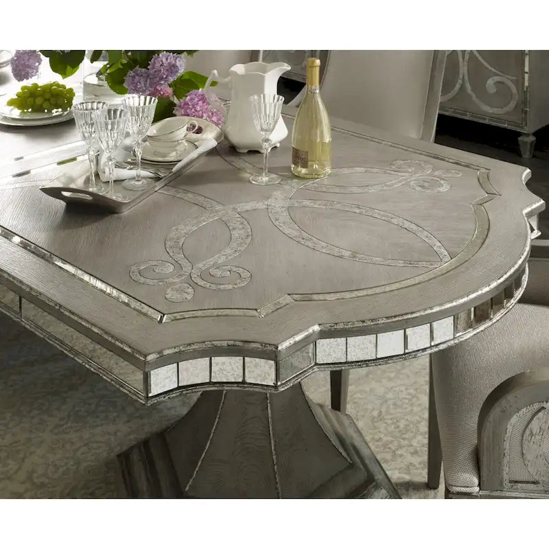 Sanctuary 128 Long Contemporary Elegant Dining Table