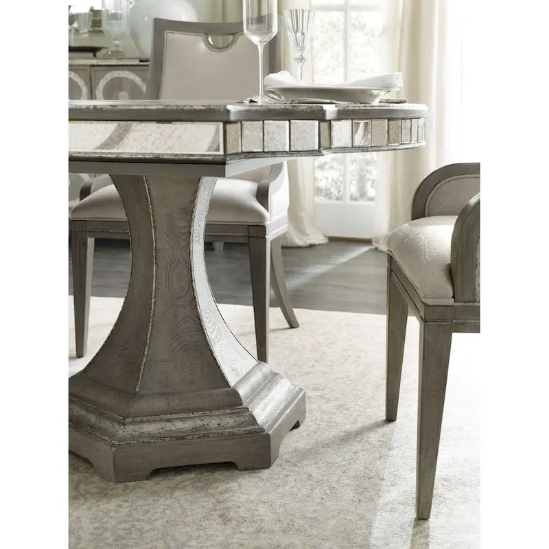 Sanctuary 128 Long Contemporary Elegant Dining Table